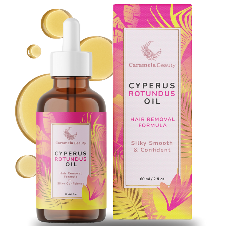 Cyperus Rotundus Oil for Hair Reduction
